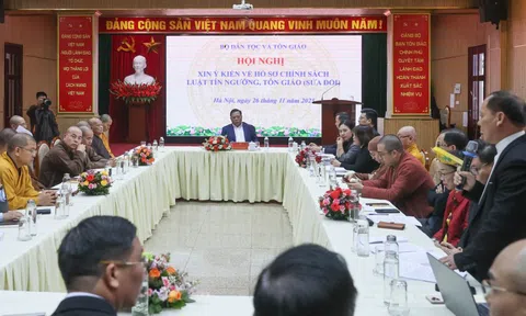 Hoàn thiện dự thảo Luật Tín ngưỡng, tôn giáo: Nhìn từ thực tiễn