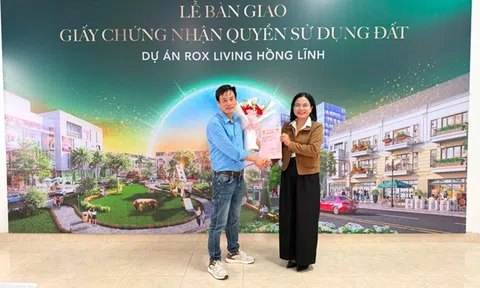 Pháp lý minh bạch, ROX Living Hồng Lĩnh 'tạo sóng' thị trường