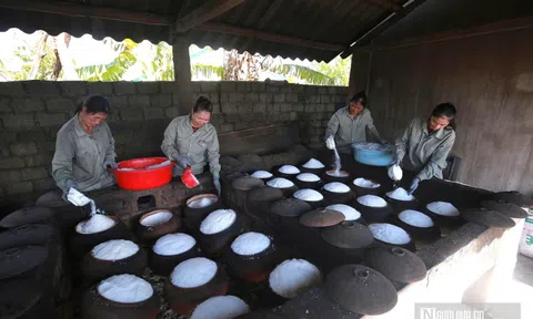 Diêm dân xứ Nghệ và khát vọng hồi sinh giá trị “vàng trắng” truyền thống