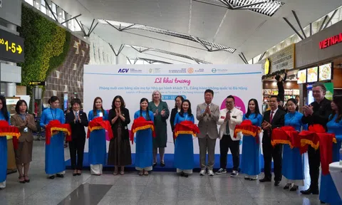 Cảng hàng không quốc tế Đà Nẵng khai trương thêm hai phòng nuôi con bằng sữa mẹ