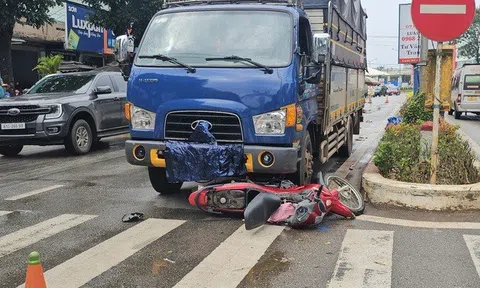 Vụ 2 ông cháu bị xe tải tông tử vong ở Gia Lai: Tạm giữ tài xế