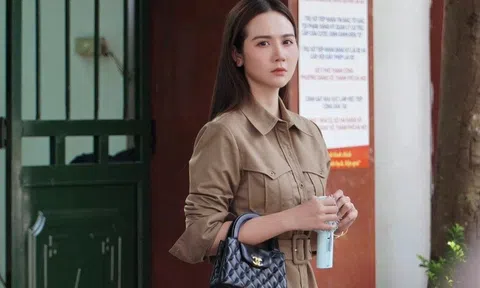 Huyền Lizzie sắm loạt túi hàng trăm triệu đồng vào vai "tổng tài" phim VTV