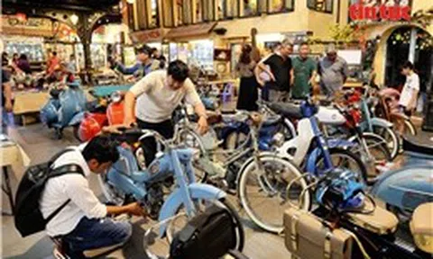 Huyền thoại những chiếc xe hai bánh xuyên thời gian tại TP Hồ Chí Minh