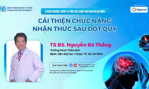 Cải thiện nhận thức sau đột quỵ hành trình giúp người bệnh hồi phục