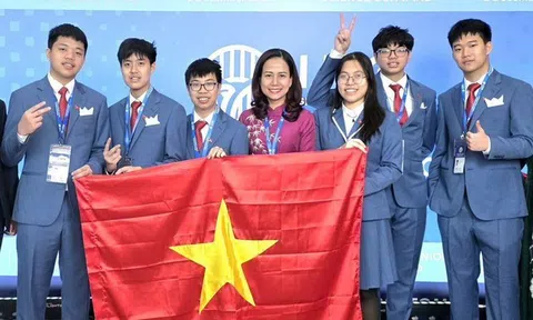 Đoàn học sinh Việt Nam giành 6 huy chương Olympic Khoa học trẻ quốc tế