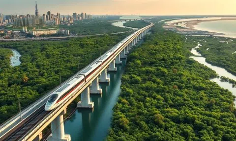 Chuyên gia: Đường sắt tốc độ cao khởi công ngày 19/12 sẽ tạo cú hích mạnh mẽ cho giá trị bất động sản Cần Giờ