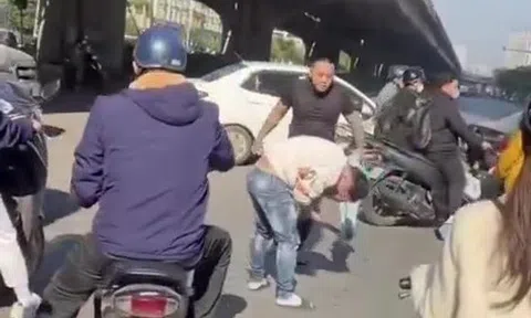 Tạm giữ hình sự nam thanh niên đánh người sau va chạm giao thông