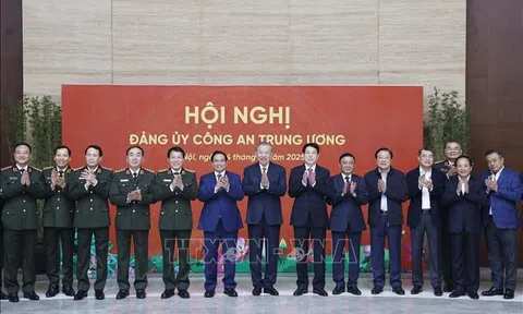 Tổng Bí thư Tô Lâm dự Hội nghị Đảng ủy Công an Trung ương năm 2025