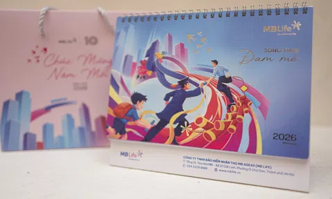 Bộ lịch MBLife 2026: Hành trình sống trọn đam mê