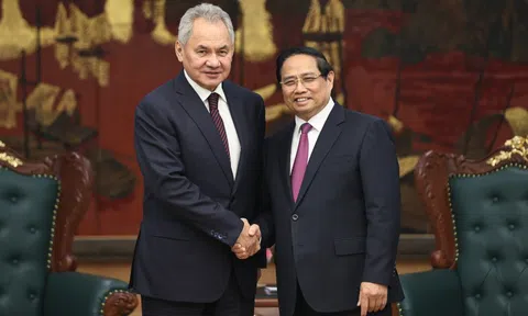 Thủ tướng Phạm Minh Chính tiếp Thư ký Hội đồng An ninh Liên bang Nga