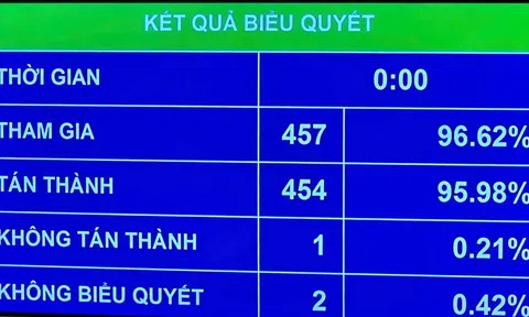 Các luật, nghị quyết được thông qua kịp thời, nghiêm minh, nhất quán, hiệu lực, hiệu quả