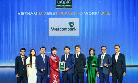 Vietcombank duy trì 10 năm liền đứng đầu nơi làm việc tốt nhất