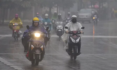 Miền Bắc rét đậm, mưa to từ đêm mai