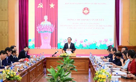 Báo chí phải làm rõ tầm nhìn của Đảng, những thành tựu sau 40 năm đổi mới, khát vọng phát triển của dân tộc