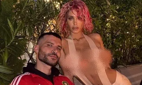 Trang phục “mặc như không” của vợ Kanye West: Nghệ thuật hay phản cảm?