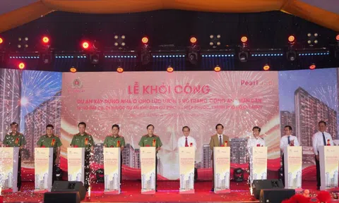 Pearl Land tiếp tục khởi công dự án xây dựng nhà ở cho lực lượng công an tại TPHCM