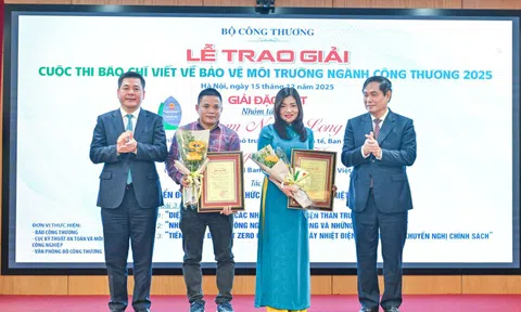 20 tác phẩm đoạt giải Báo chí viết về Bảo vệ môi trường ngành Công Thương