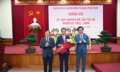 Phê chuẩn kết quả bầu, miễn nhiệm chức vụ Phó Chủ tịch UBND thành phố Huế