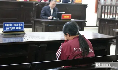 Người vợ khóc cạn nước mắt trong phiên toà xét xử kẻ sát hại chồng mình