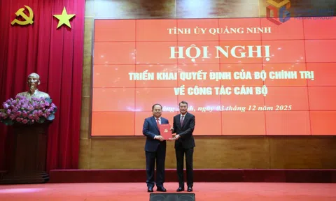 Đồng chí Quản Minh Cường được điều động làm Bí thư Tỉnh ủy Quảng Ninh