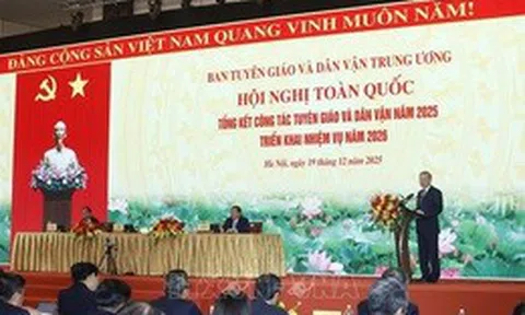 Toàn văn phát biểu của Tổng Bí thư Tô Lâm tại Hội nghị toàn quốc tổng kết công tác Tuyên giáo và Dân vận của Đảng năm 2025