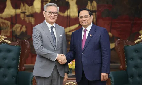 Thủ tướng Phạm Minh Chính tiếp Bộ trưởng Ngoại giao Lào