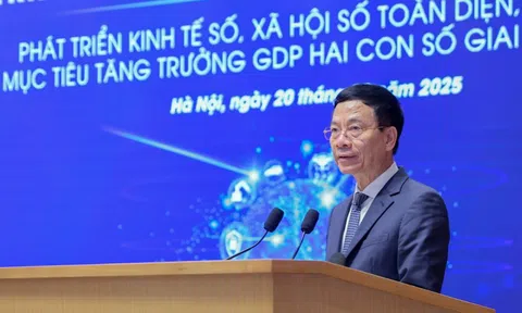 Bộ trưởng Nguyễn Mạnh Hùng: Kinh tế số và xã hội số không chỉ là câu chuyện của công nghệ