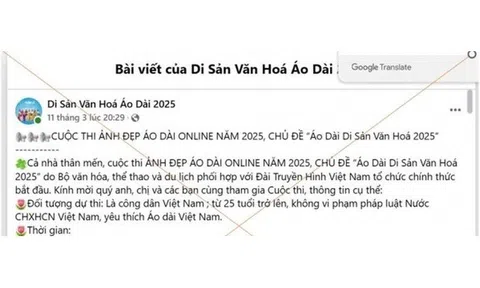 Tham gia cuộc thi áo dài trên mạng, người phụ nữ bị lừa 7,6 tỷ đồng