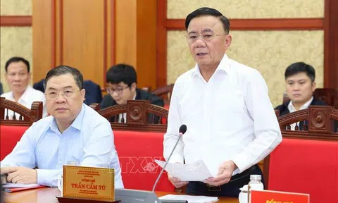 Thường trực Ban Bí thư chủ trì họp rà soát công tác tổ chức phục vụ Đại hội XIV của Đảng