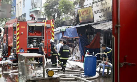 Hà Nội: Nhiều tiểu thương thiệt hại nặng nề sau vụ hoả hoạn
