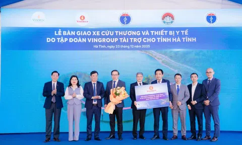 Vingroup hỗ trợ Hà Tĩnh chuẩn hóa cấp cứu ngoại viện từ phương tiện đến con người