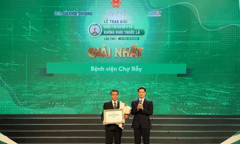 Tôn vinh các cơ sở y tế không khói thuốc lá