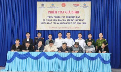 Phiên tòa giả định tuyên truyền chống khai thác IUU tại Đà Nẵng