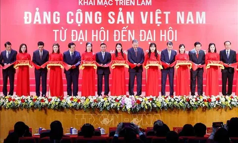 Tổng Bí thư Tô Lâm dự khai mạc triển lãm 'Đảng Cộng sản Việt Nam - Từ Đại hội đến Đại hội'