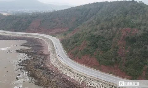 Toàn cảnh tuyến đường ven biển hơn 4.600 tỷ đồng ở Nghệ An trước ngày về đích