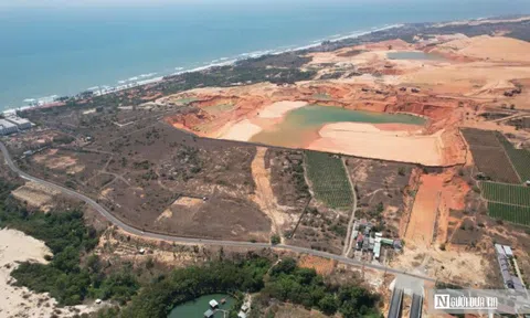 Đã thông xe gần 18km, tuyến ĐT.719B vẫn dang dở vì 3,88km qua mỏ titan