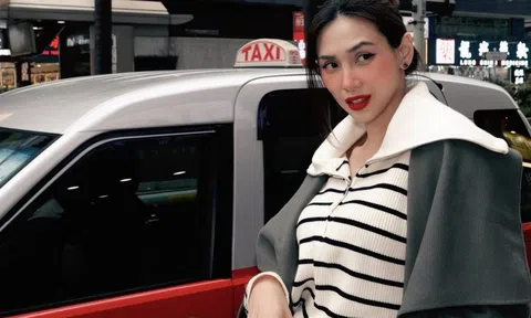 Siêu mẫu Võ Hoàng Yến sang Hong Kong trình diễn trong show hai NTK Việt