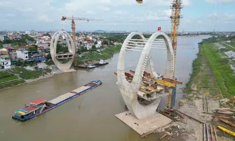 Dự án cầu Đuống tiếp tục chậm tiến độ, lùi thời điểm cán đích sang năm sau