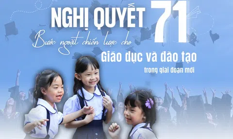 Nghị quyết 71 - Bước ngoặt chiến lược cho giáo dục và đào tạo trong giai đoạn mới