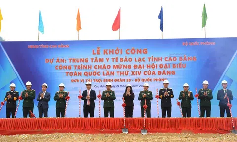 Khởi công Dự án Trung tâm Y tế Bảo Lạc, tỉnh Cao Bằng