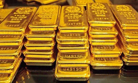 Giá vàng đồng loạt tăng mạnh