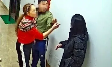 Triệu tập người phụ nữ hành hung hàng xóm tại chung cư ở Hà Nội