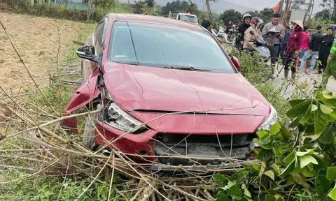 Điều tra vụ nam thanh niên lái ô tô truy đuổi đâm xe máy khiến 3 người thương vong