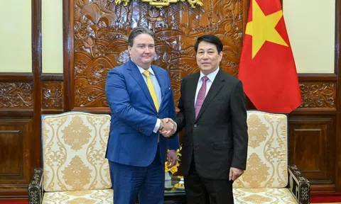 Chủ tịch nước Lương Cường tiếp Đại sứ Hoa Kỳ chào từ biệt