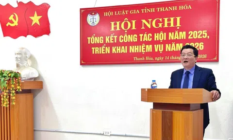 Hội Luật gia Thanh Hóa ghi dấu ấn năm 2025 với nhiều kết quả nổi bật