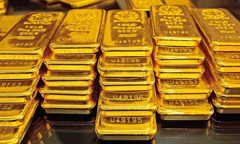 Giá vàng đồng loạt tăng mạnh