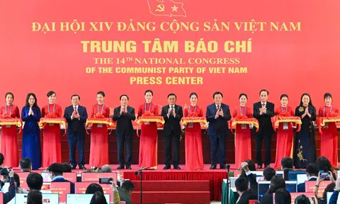 Khai trương Trung tâm Báo chí phục vụ Đại hội XIV của Đảng