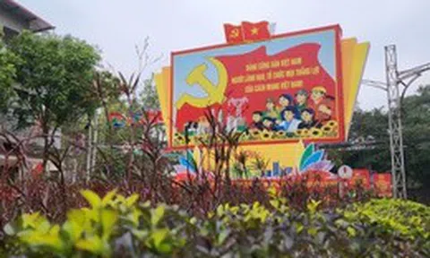 Khí thế Đại hội XIV lan tỏa, Lạng Sơn rực rỡ cờ hoa