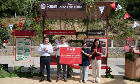 Tiếp nối hành trình Vì một Việt Nam xanh: OMO Trao tặng 20.000 banh hạt giống cho Vườn quốc gia Núi Chúa