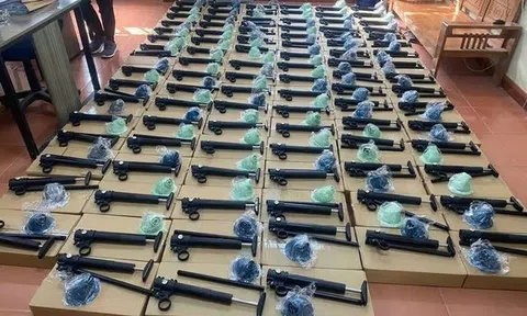 Triệt phá "tổng kho" bán trái phép vũ khí quân dụng với số lượng lớn